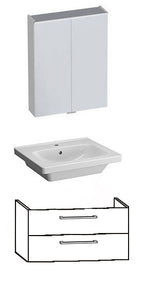DIANA O100 Möbel-Set mit Waschtisch 80 cm