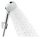 CROMETTA Wannen-Brause-Set 1jet 1250 mm, 14 l/min, weiß/chrom