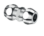 Doppelquetschverschraubung, gerade für Kupferrohr 10 mm