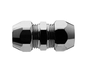 Doppelquetschverschraubung, gerade für Kupferrohr 10 mm