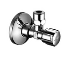 DIANA Eckventil 1/2" mit Schubrosette ohne selbstdichtendes Gewinde