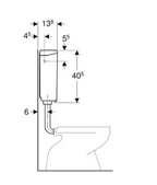 GEBERIT Spülkasten 2-Mengen-Technik