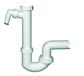 HL Siphon 6/4" mit Waschmasch.-Anschluss HL100