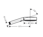PULSIFY Handbrause 105 3jet 105 mm, Activation
