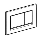 SIGMA20 Betätigungsplatte Square 2-Mengen-Spülung